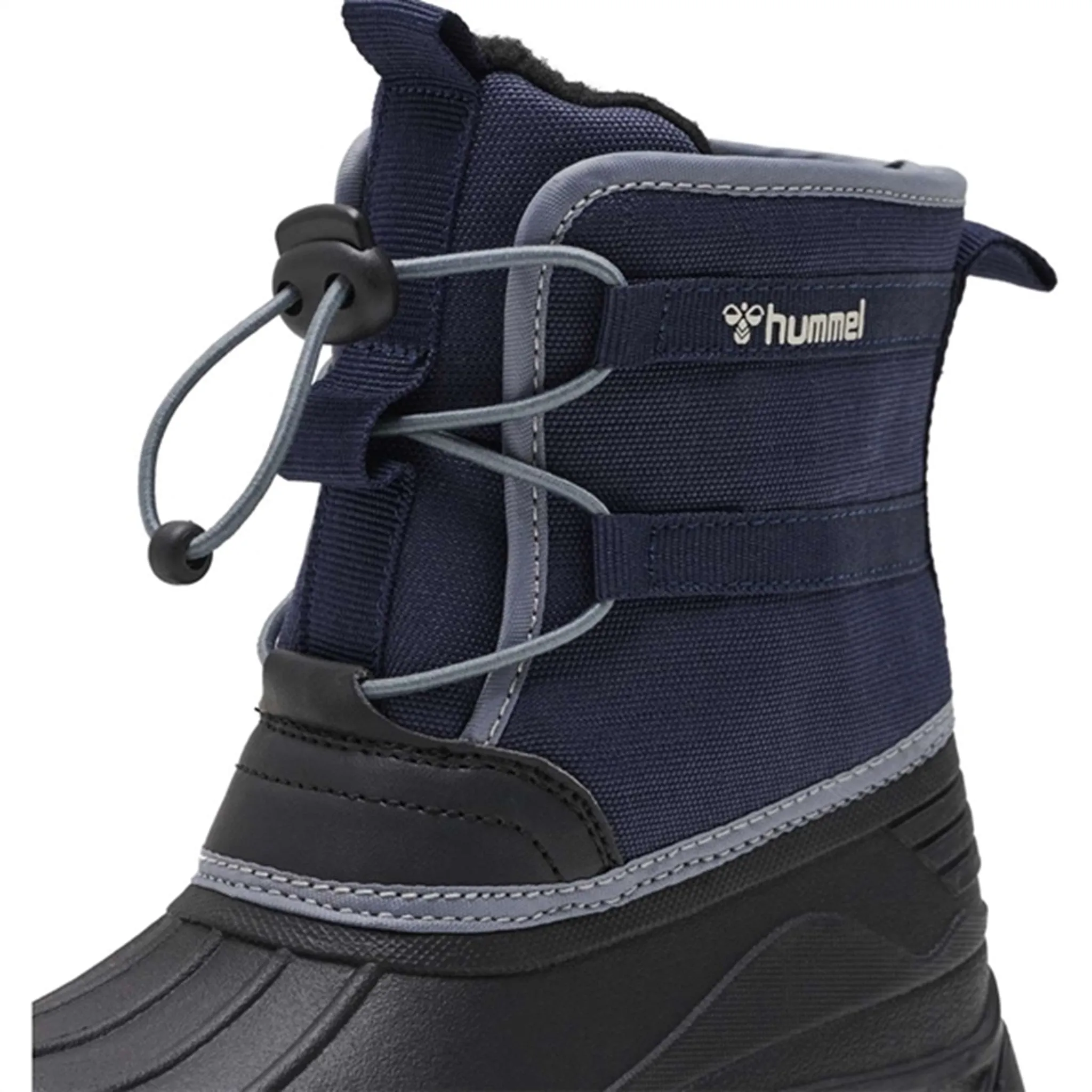 Hummel Icicle Low JR Waterproof Black Iris Boots Snowfall Safety