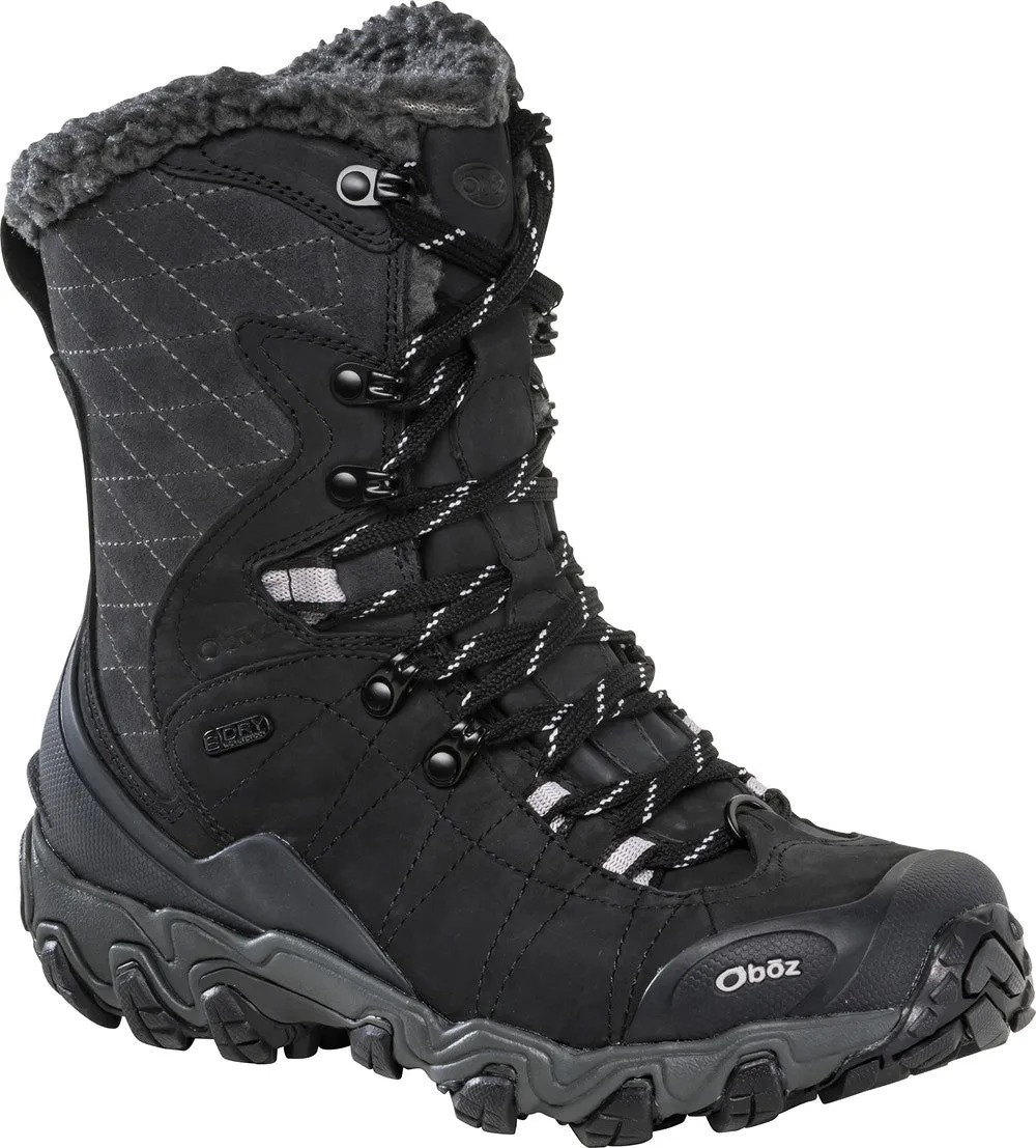 Trail Defence Oboz Women's Bridger 9" Insulated Waterproof Boots Snowy Streets