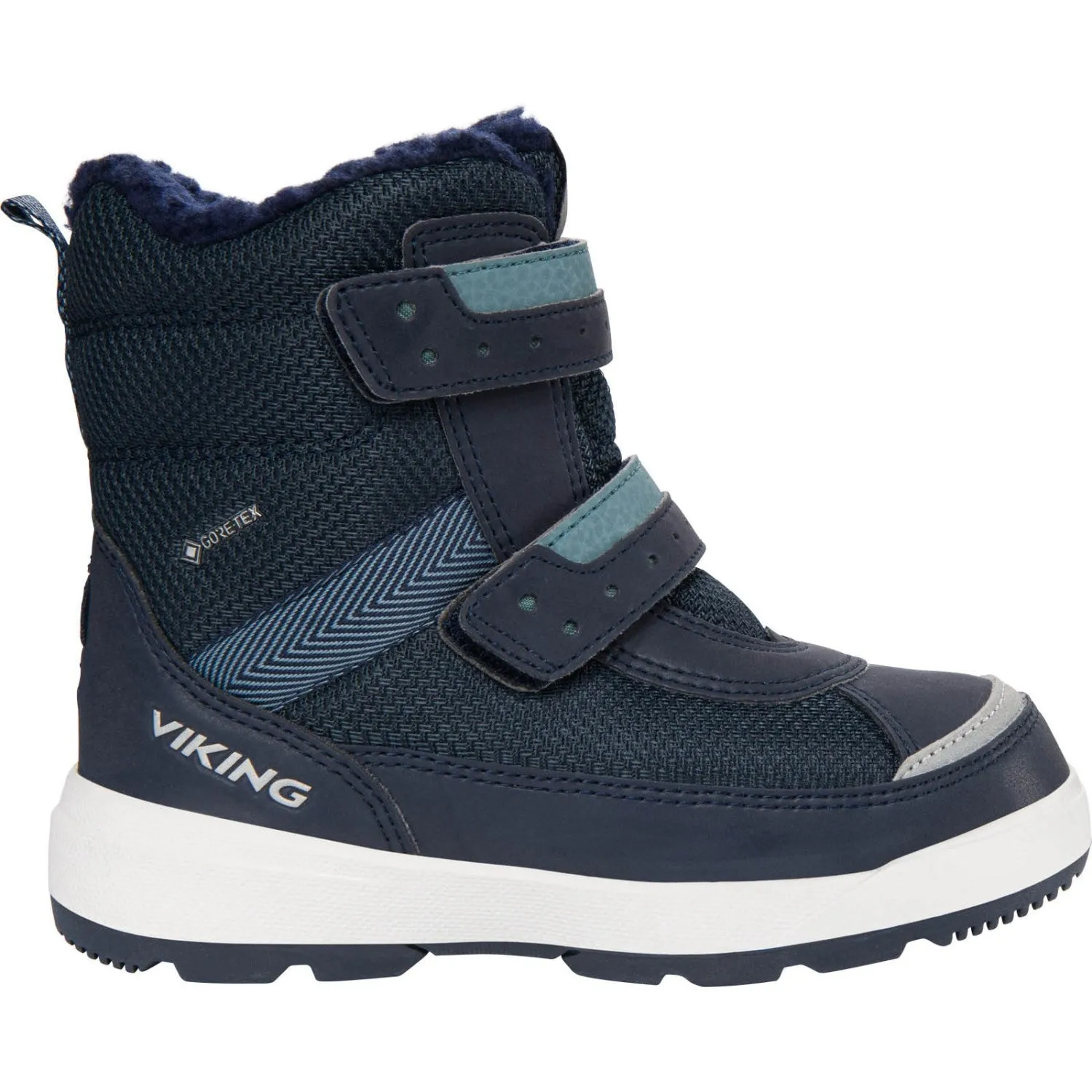 Snow-Trekking Shoes Comfortable to wear VIKING Navy/Charcoal Play Reflex Warm GTX 2V