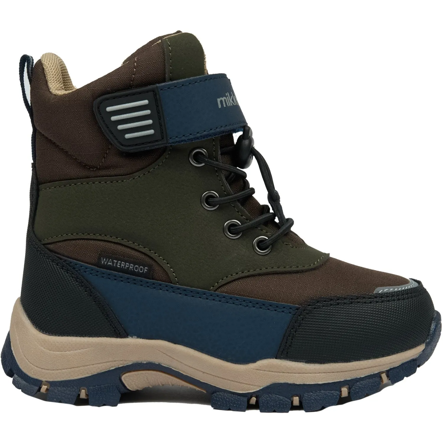 Cozy Comfort Chilly Expedition Gear Mikk-Line Chocolate Chip Winter Boot Tex Velcro