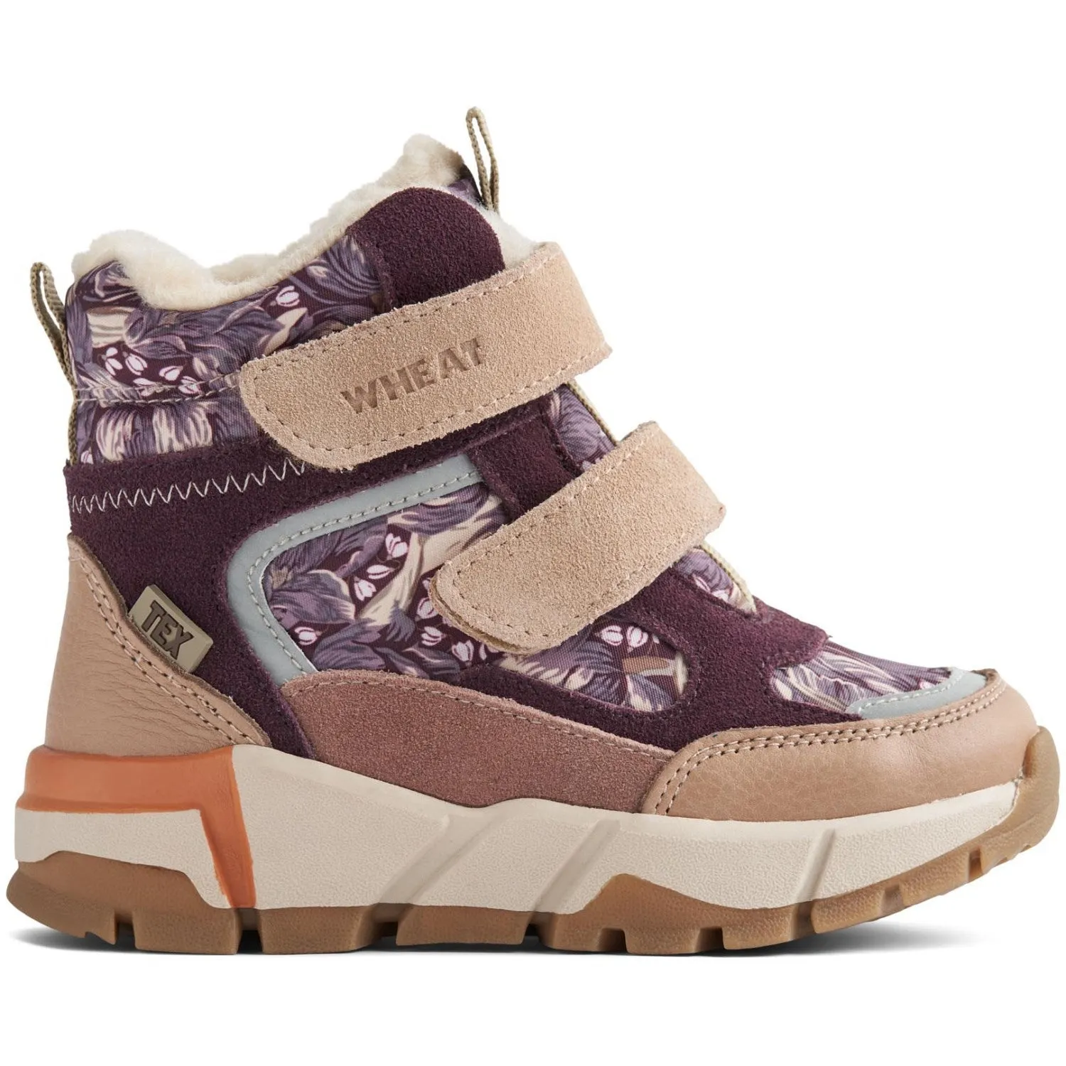 Travel Footwear Wheat Purple Dawn Bootie Lucka Tex