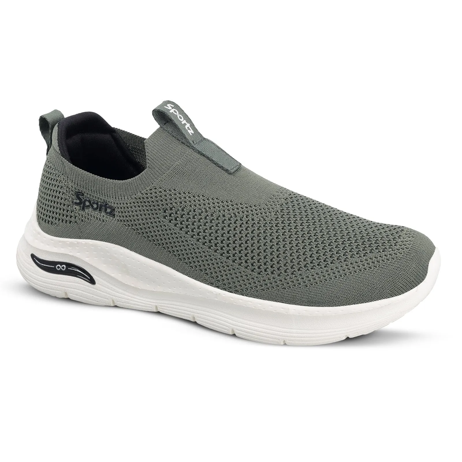Men's Slip-on Walking Shoe - WS9571 Olive Low Maintenance