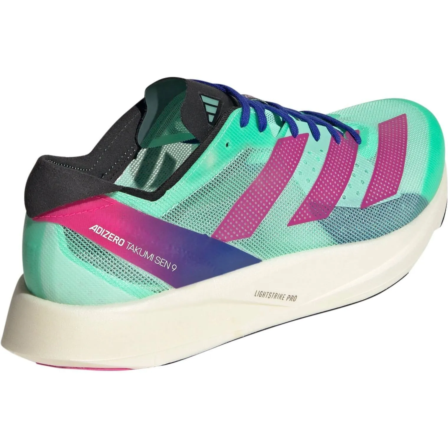 Cotton Touch Ergonomic Travel Enthusiasts adidas Adizero Takumi Sen 9 Running Shoes - Green