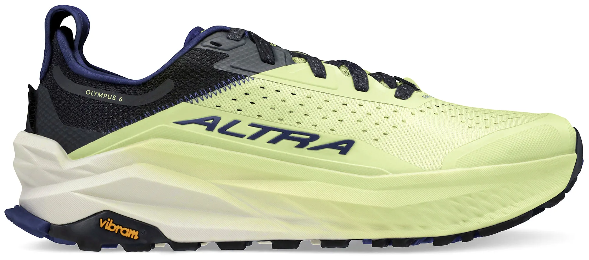 Altra Olympus 6 Mens Trail Running Shoes - Green Breathable City Adventure Rock Path