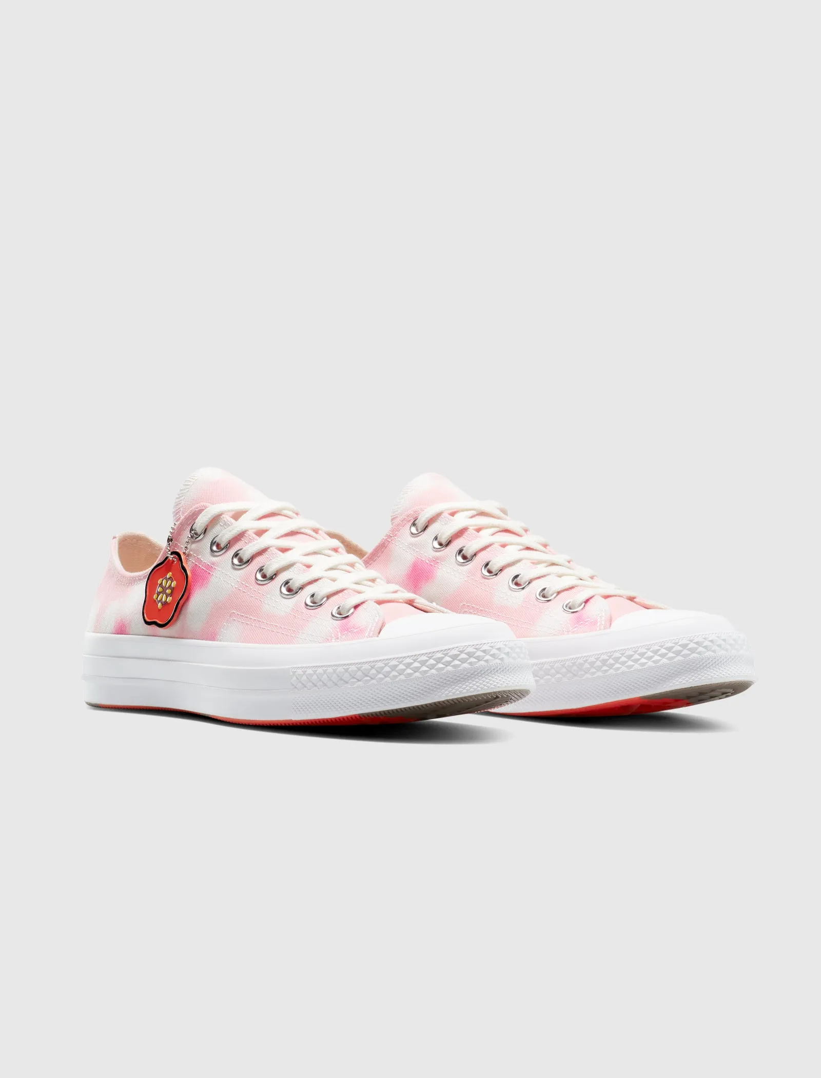 KENZO CHUCK 70 OX "PINK COSMOS/STRAWBERRY CREAM/WHITE" Comfort collar