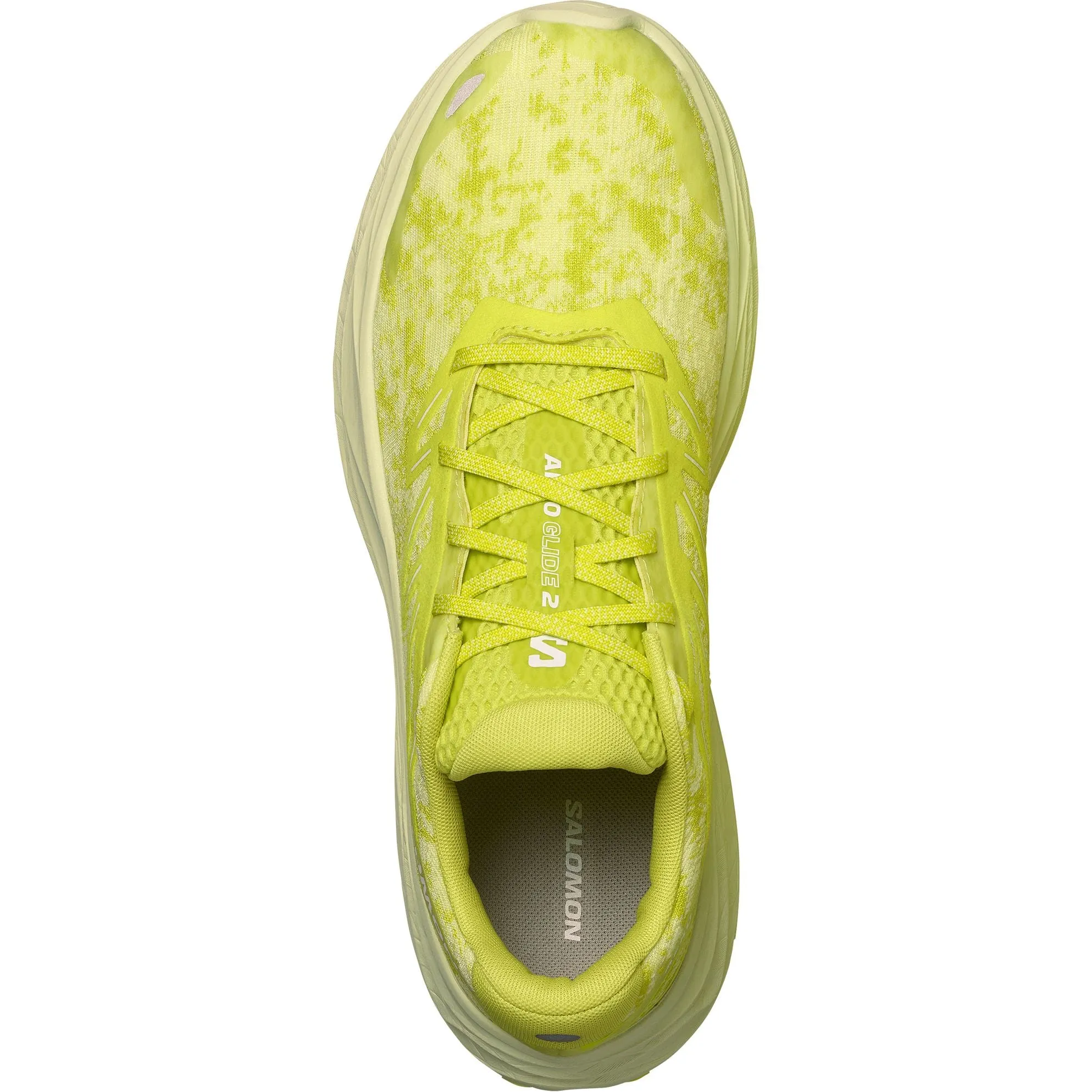 Salomon Aero Glide 2 Mens Running Shoes - Yellow Calm Mood