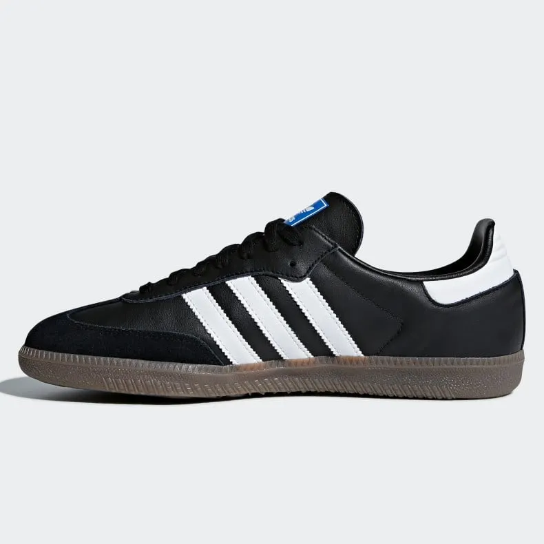 Good Grip Adidas Skateboarding Samba ADV Skateboarding Shoes - Core Black / Cloud White / Gum5