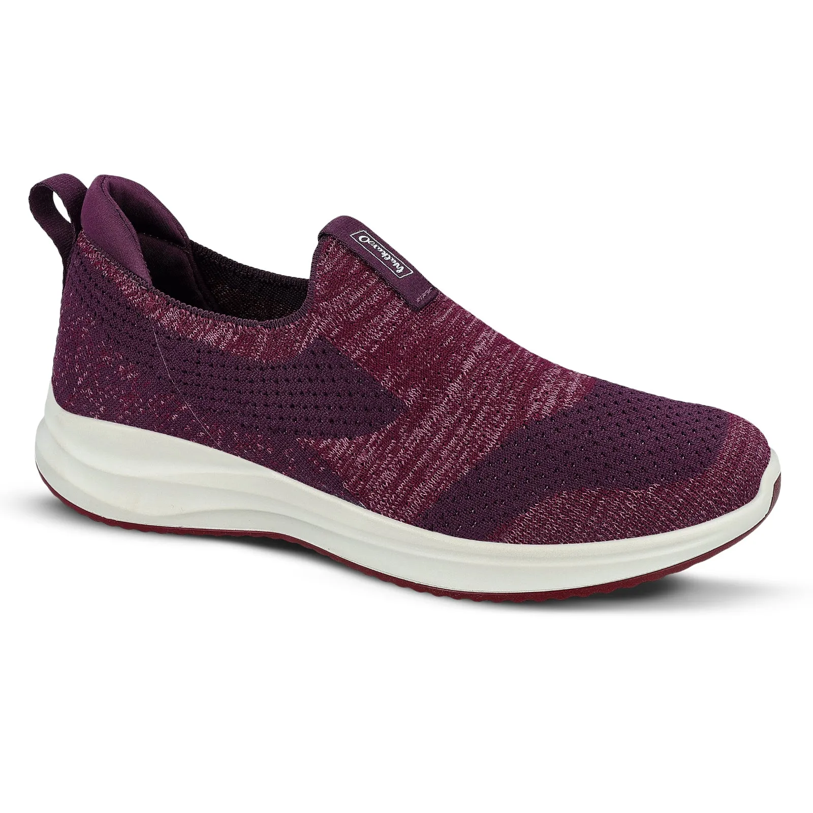 Women's Slip-on Walking Shoes - WS9910 Purple Chill Shoes Breathable fabric