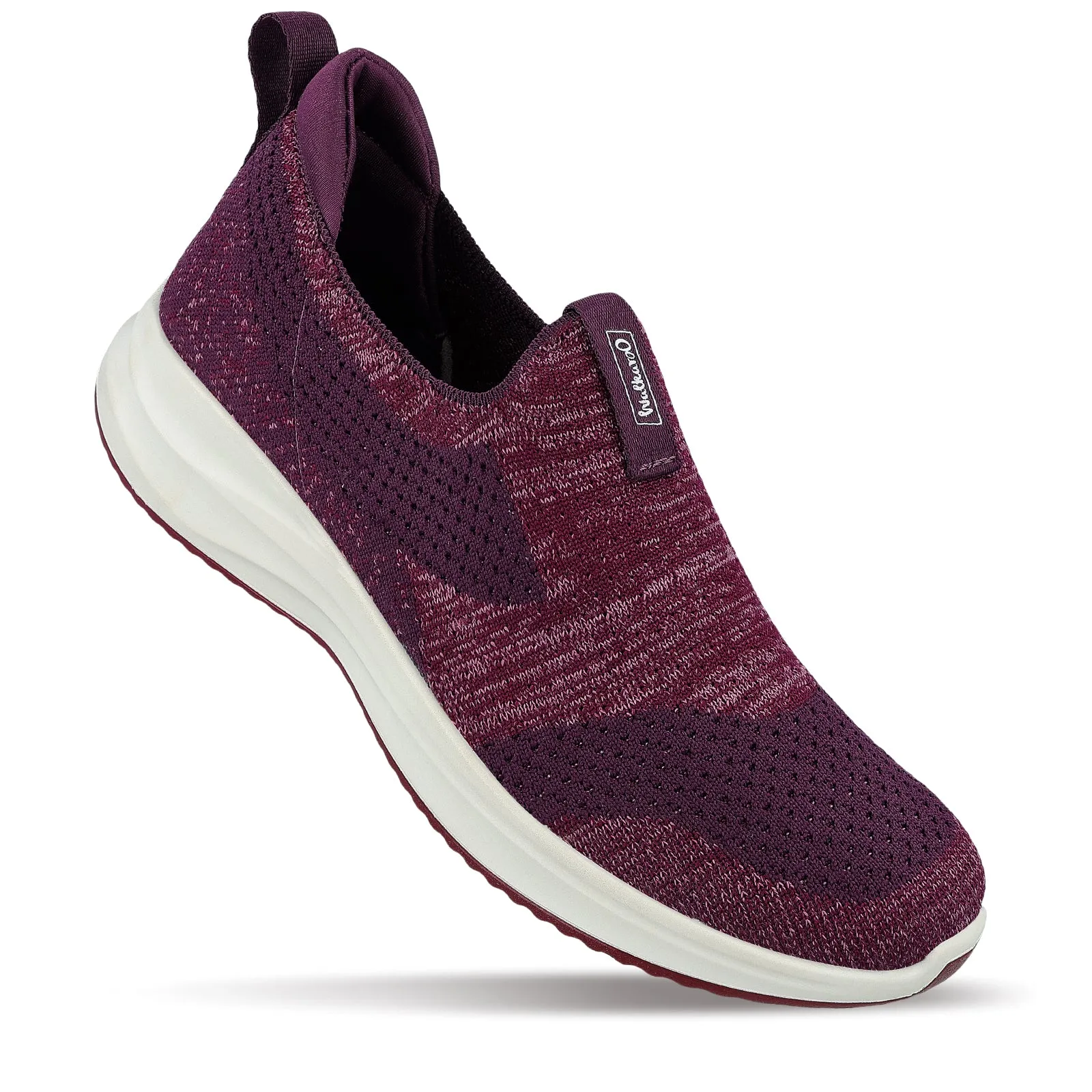 Women's Slip-on Walking Shoes - WS9910 Purple Relax Fit Walk