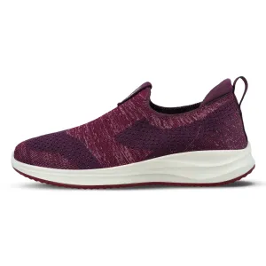 Comfy Step Shoes Women's Slip-on Walking Shoes - WS9910 Purple