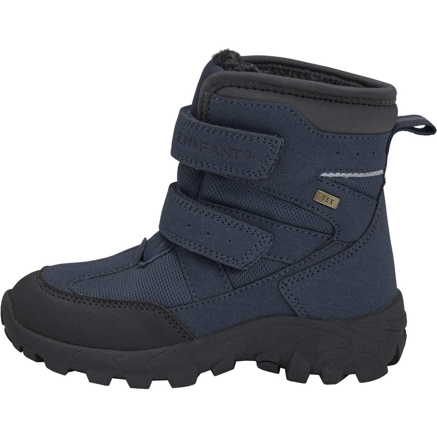Snow Snow Explorer Boots En Fant Ebony Boots Velcro Tex