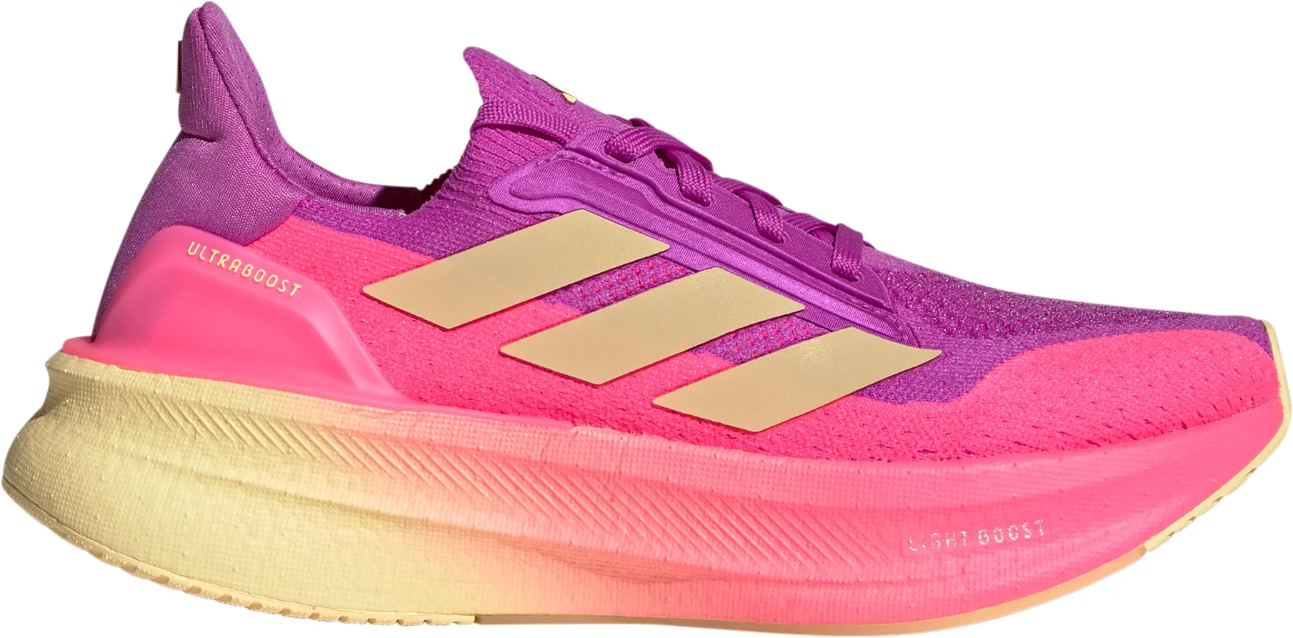 adidas Ultra Boost 5X Womens Running Shoes - Pink Star Walk All Day Road Trip