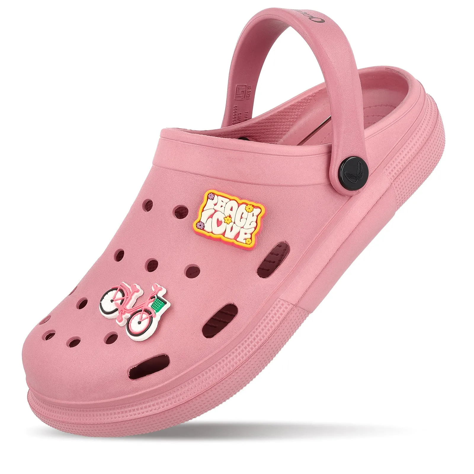 Women's Clogs - WC8983 Dark Pink Foot Hug