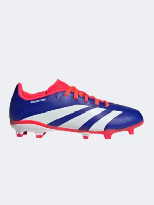 Push Off Adidas Predator League Fg Kids Football Shoes Blue/White/Red