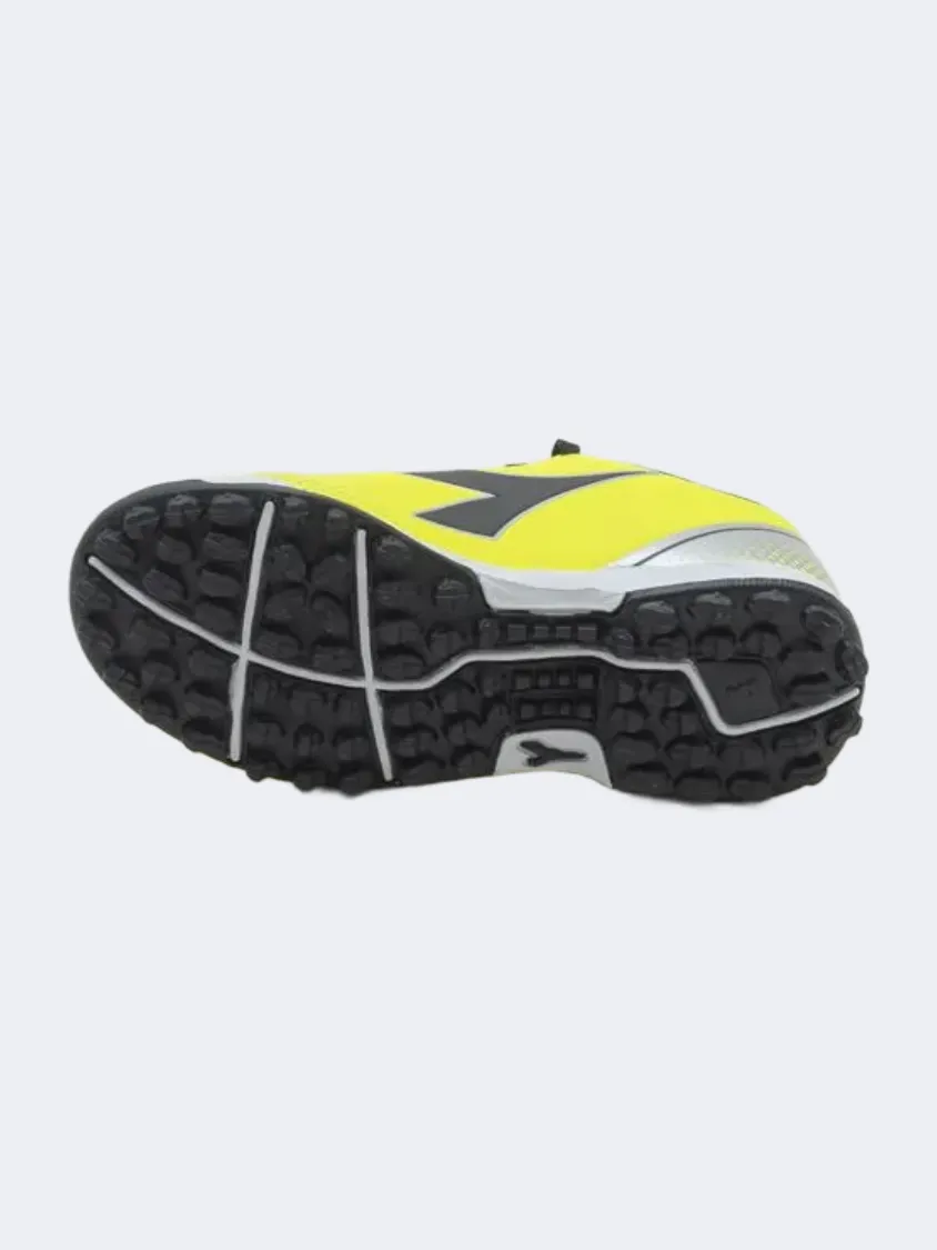 Balanced Agility Enhanced comfort Diadora Pichichi 7 Tf Jr Gs-Boys Football Shoes Yellow/Black