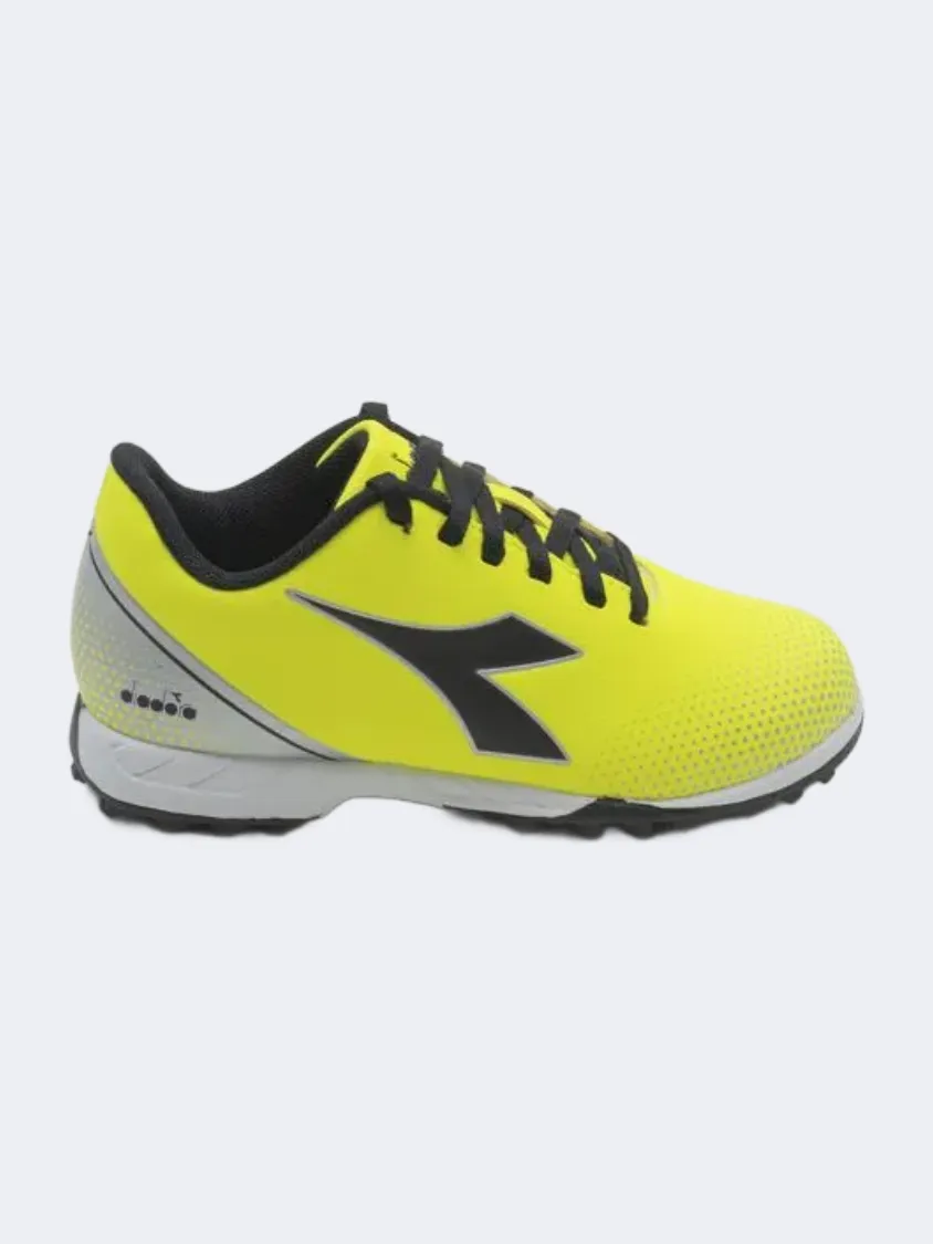 Smart Fit Diadora Pichichi 7 Tf Jr Gs-Boys Football Shoes Yellow/Black