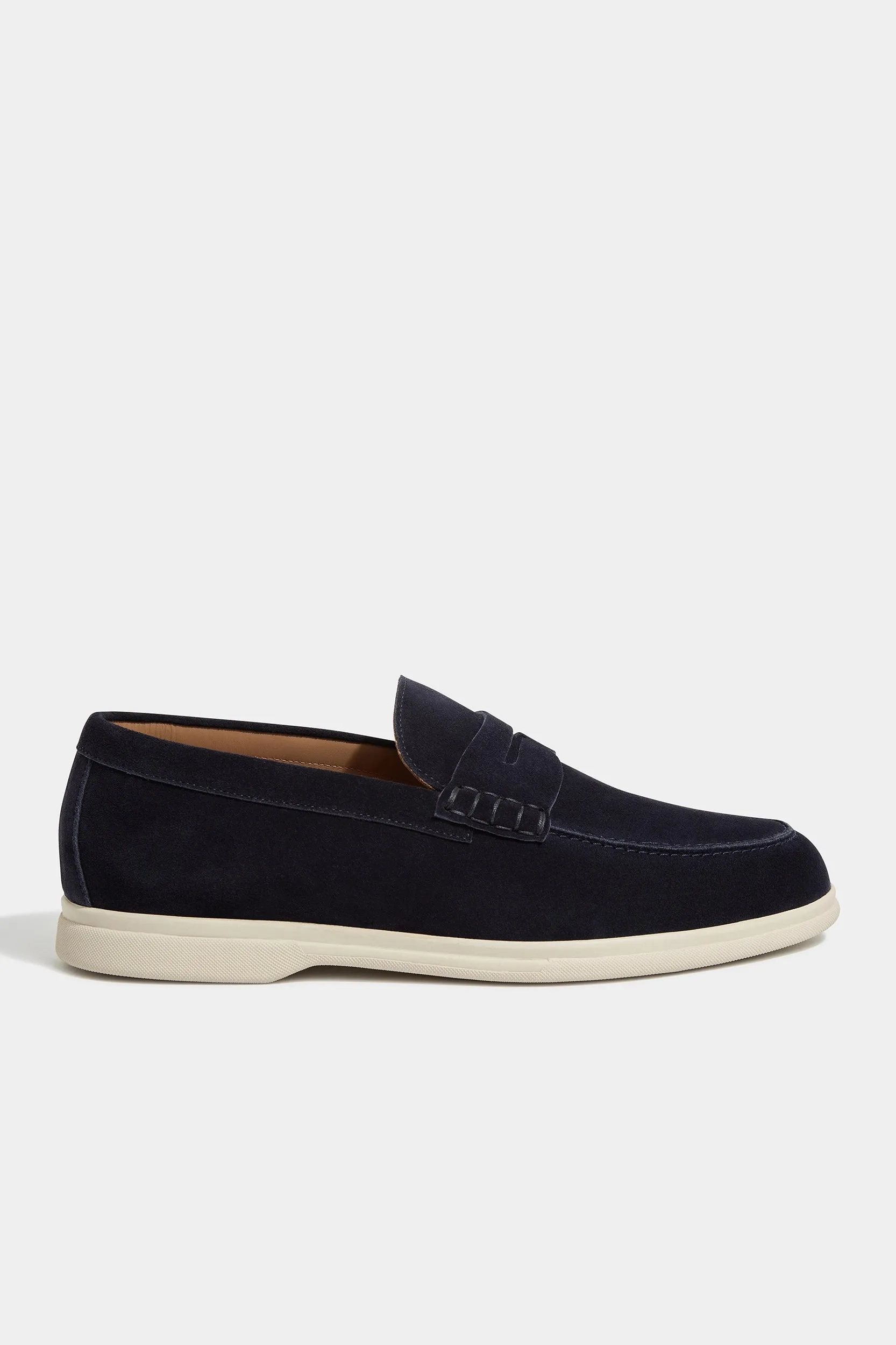Event Walk Effortless Comfort Blue penny loafers - Made in Italy