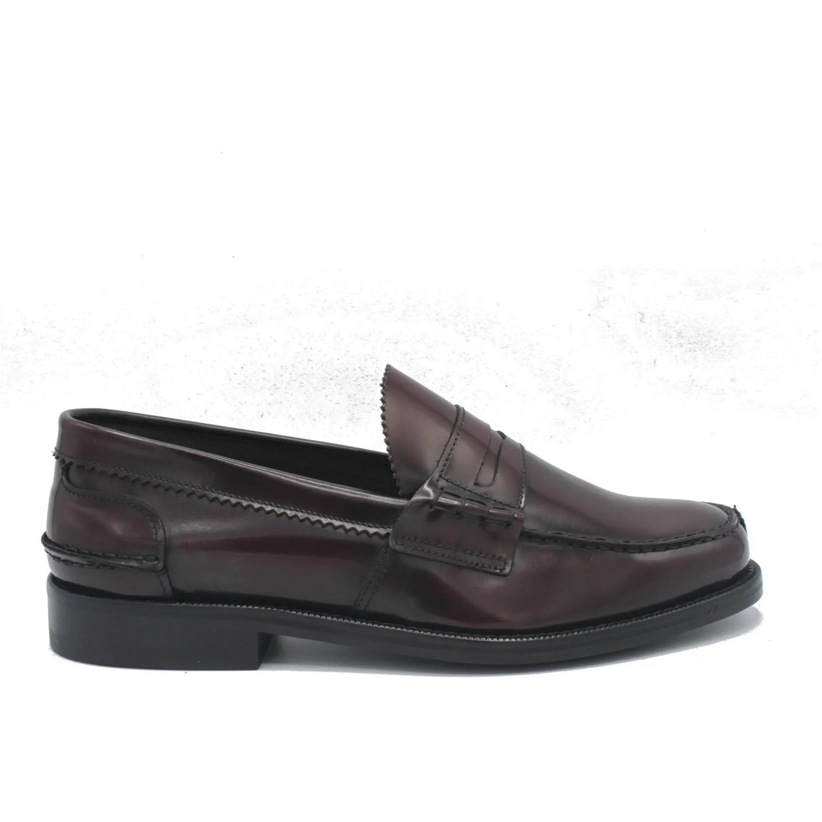 PENNY LOAFER BURGUNDY POLISHED Premium Comfort Shoes Relax Setting