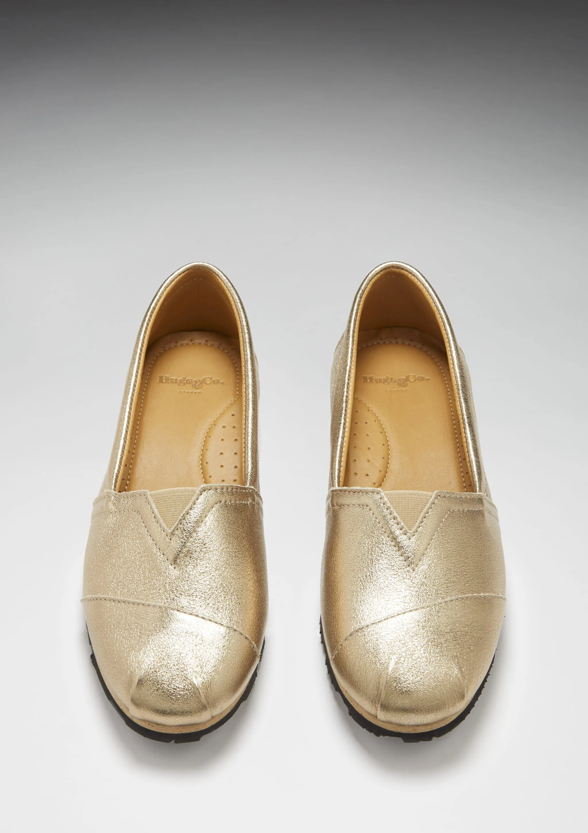 Women's Chukka Espadrilles, gold leather Wear-Ready Shoes