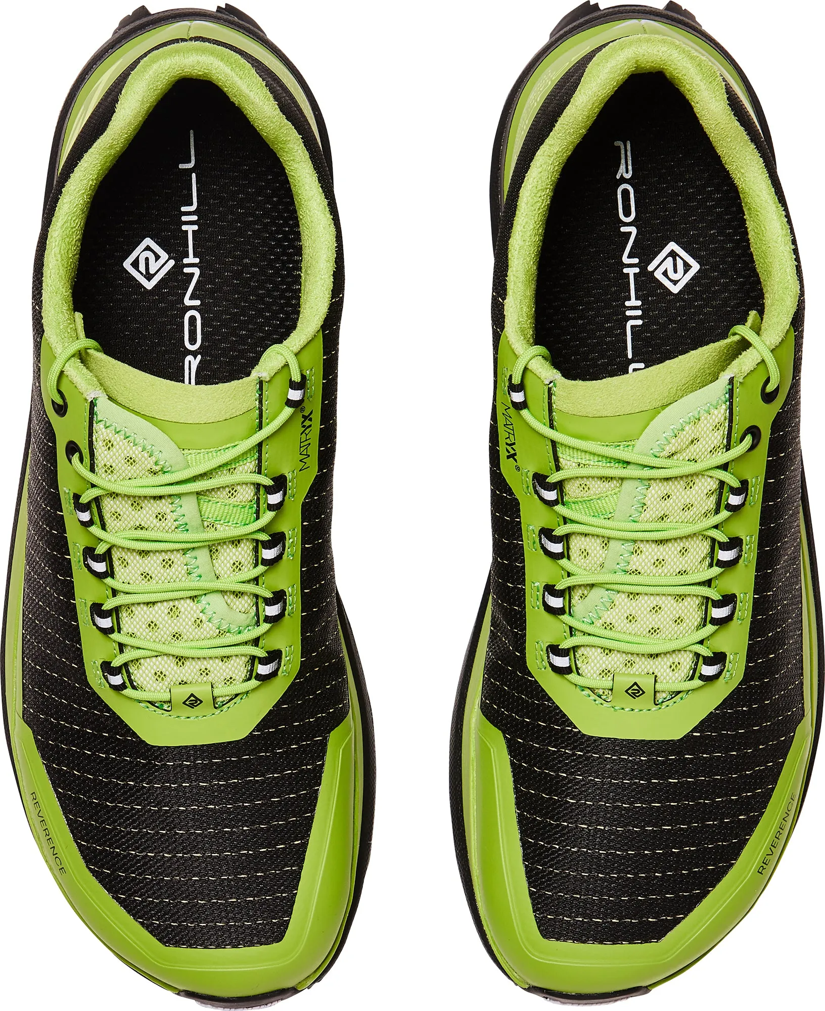 Ronhill Reverence Mens Trail Running Shoes - Green Eco Friendly Office Workers Supportive