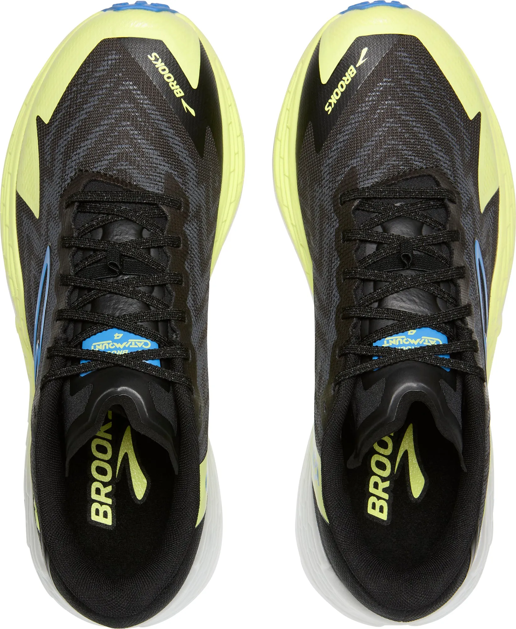 Brooks Catamount 4 Mens Trail Running Shoes - Black Fire Red