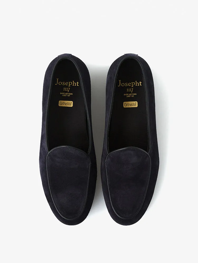 Paris Navy Supportive Core Office Workers Elastic laces