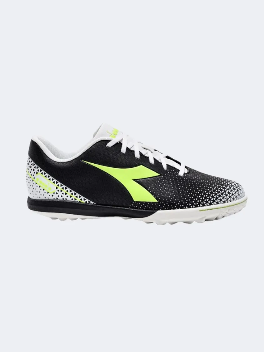 Training Day Supportive Fit Diadora Pichichi 6 Tfr Men Football Shoes Black/Yellow/White
