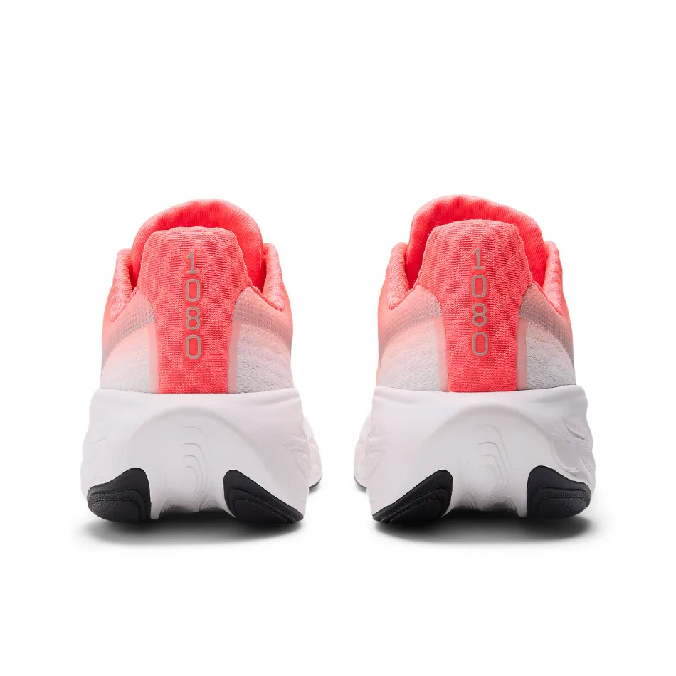 kevlar - upper shoes New Balance Women's 1080 v14 Running Shoes in Urgent Red/Silver Metallic/Light Silver Metallic AW25