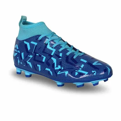 Nivia Pro Encounter 10 Football Shoes for Men (Blue) Impact absorption Dribbling Skills