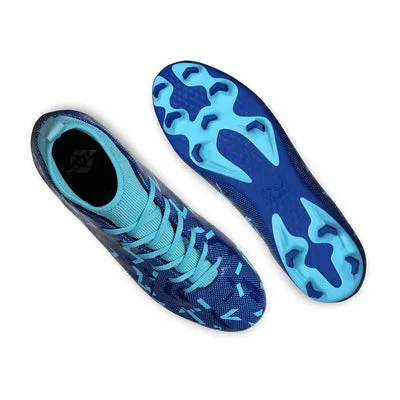 Nivia Pro Encounter 10 Football Shoes for Men (Blue) Zone Focus