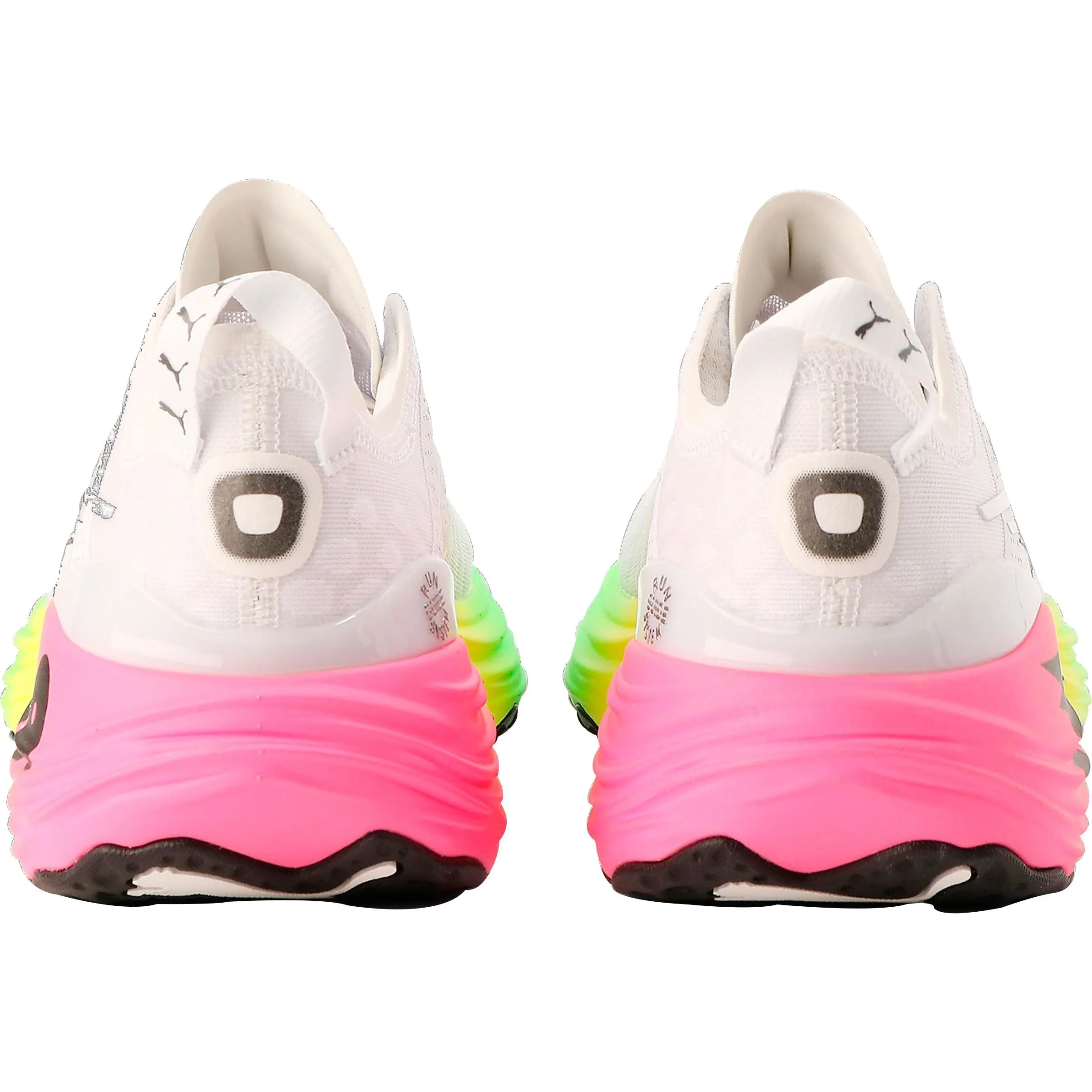 Molded Insole Global Fit Puma ForeverRun Nitro Mens Running Shoes - White