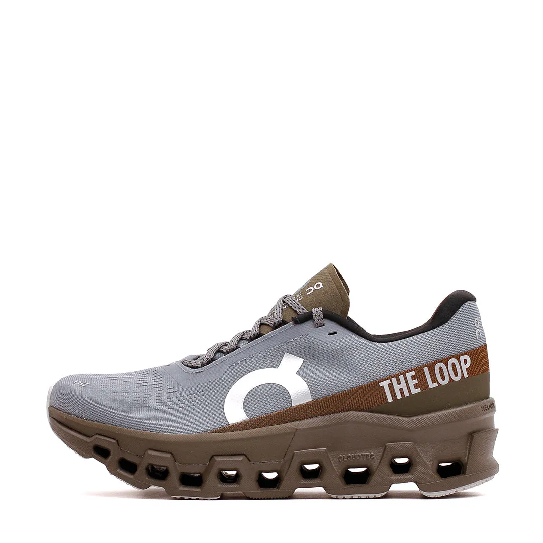 Skin Soft Waterproof Standing All ON x Pleasures x The Loop Men Cloudmonster 2 PLS-TL Mist Olive 3MF10493192