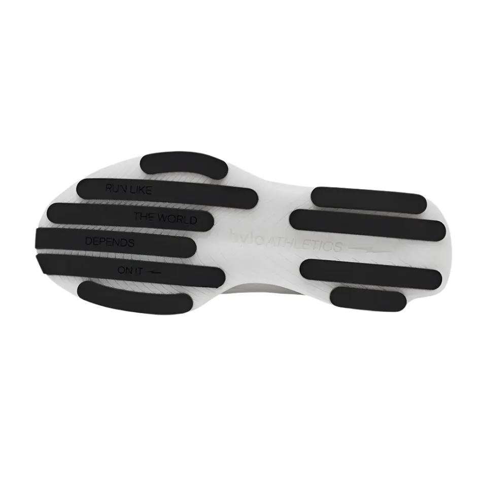 buckles running in half - marathons shoes Hylo Unisex Impact Running Shoes in Black/White