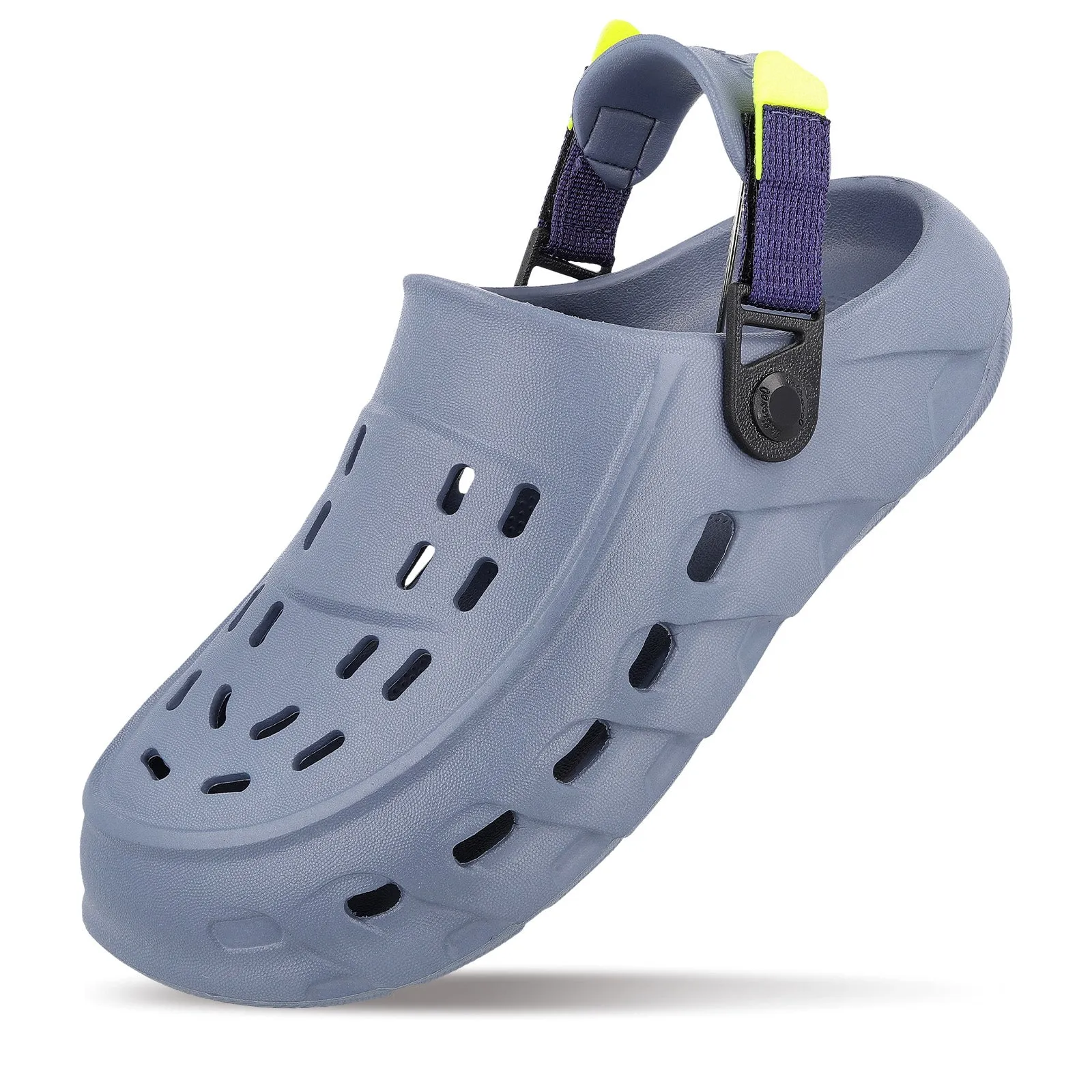 Men's Clogs  -  WC8814 Cool Grey Durable Footwear Relaxing Sandals