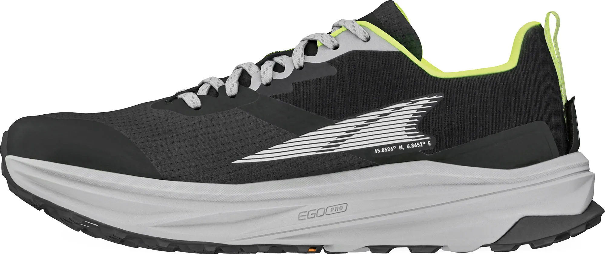 Altra Mont Blanc Speed Mens Trail Running Shoes - Black World Step
