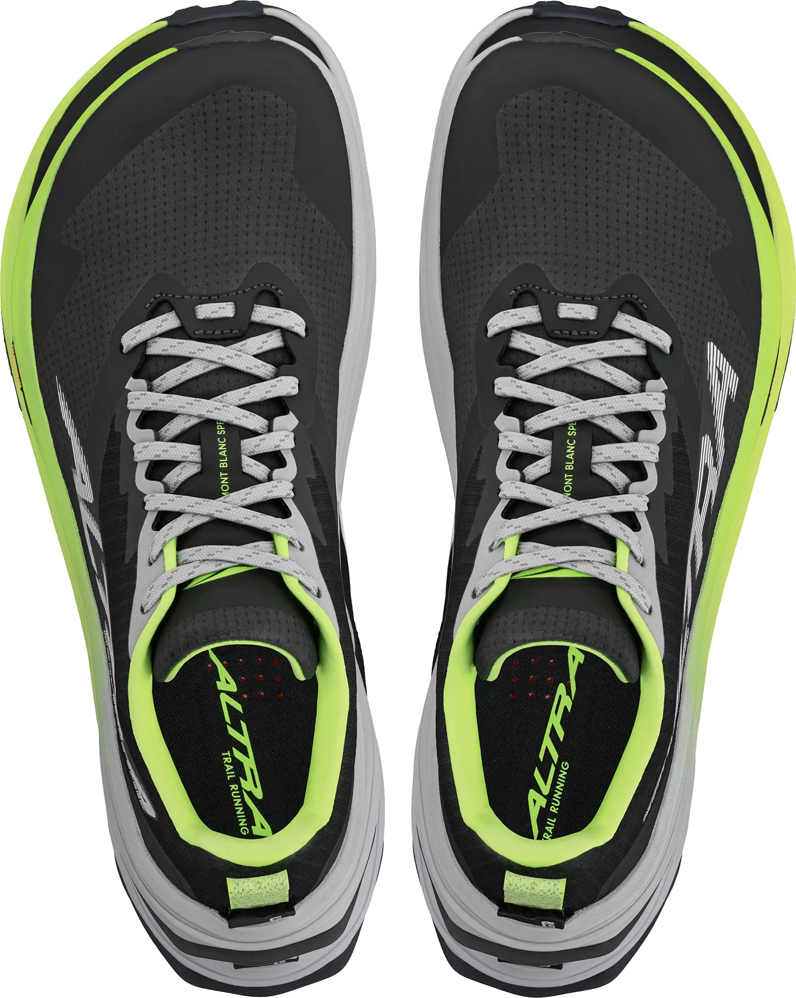 Urban Walk Long Move Altra Mont Blanc Speed Mens Trail Running Shoes - Black