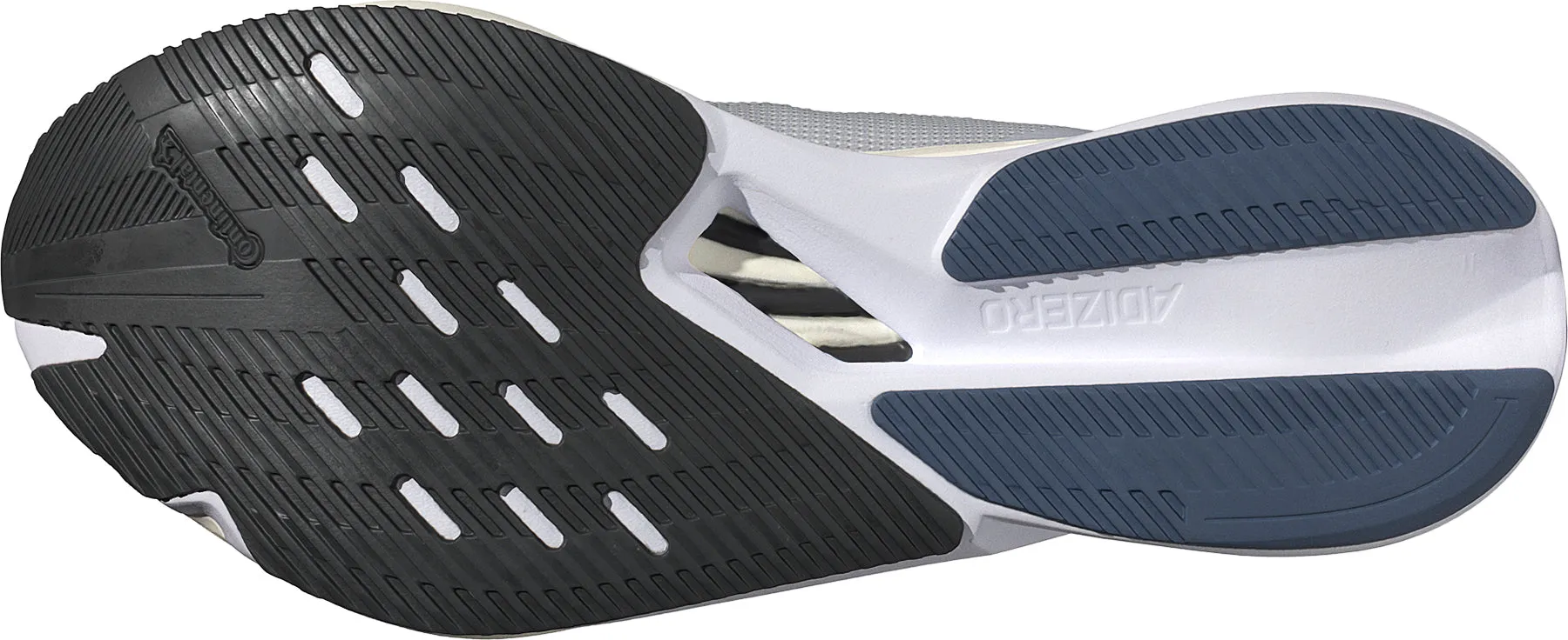 zipper adidas Adizero Boston 12 Mens Running Shoes - Grey