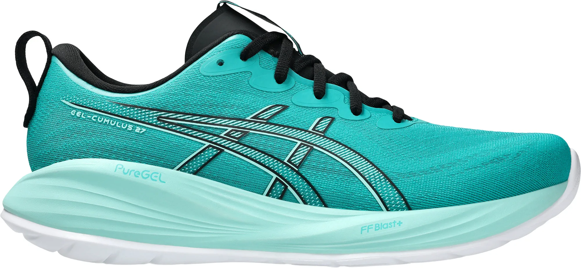 Asics Gel Cumulus 27 Mens Running Shoes - Green New Drop
