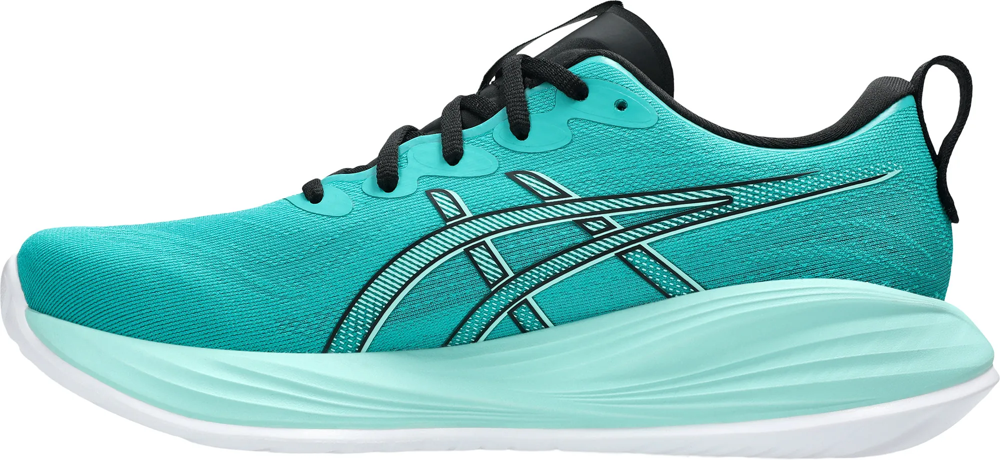 Asics Gel Cumulus 27 Mens Running Shoes - Green Cushioned Base Work Commute Green Core