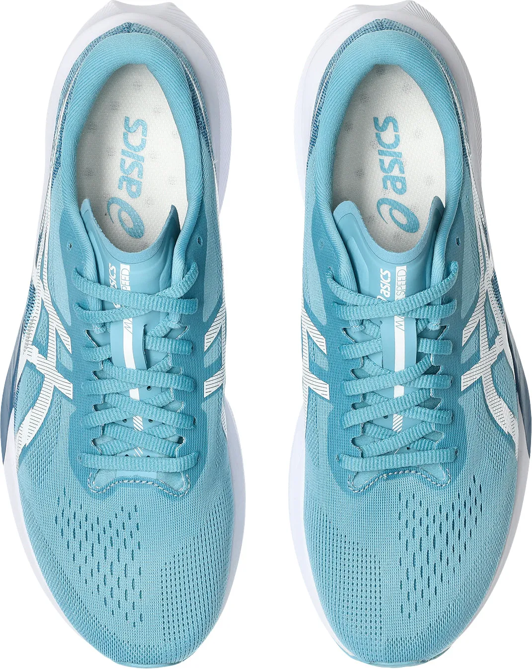 Cushioned Footbed Asics Magic Speed 4 Mens Running Shoes - Blue