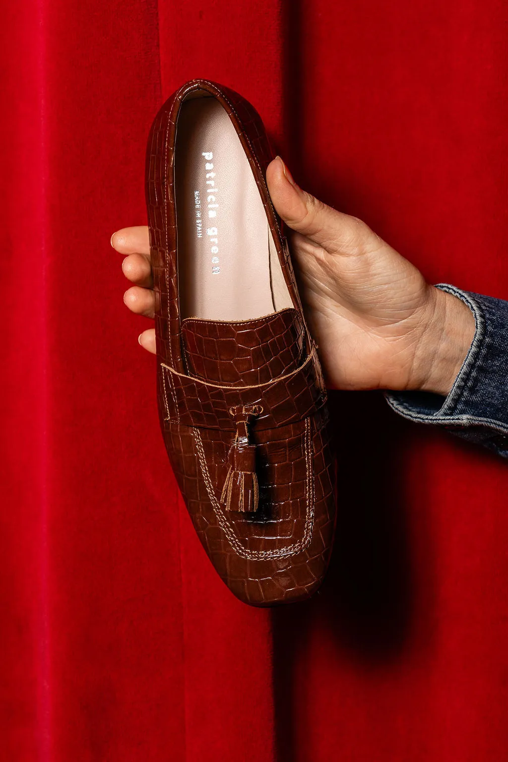 Urban Style Match All Beckham Block Heel Tassel Loafer