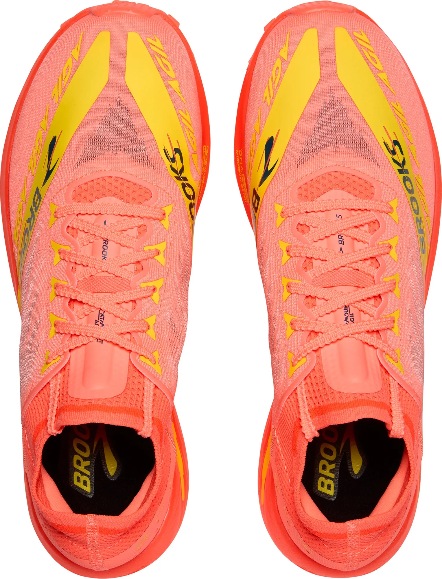 Padded Any Path Brooks Catamount Agil Trail Running Shoes - Orange