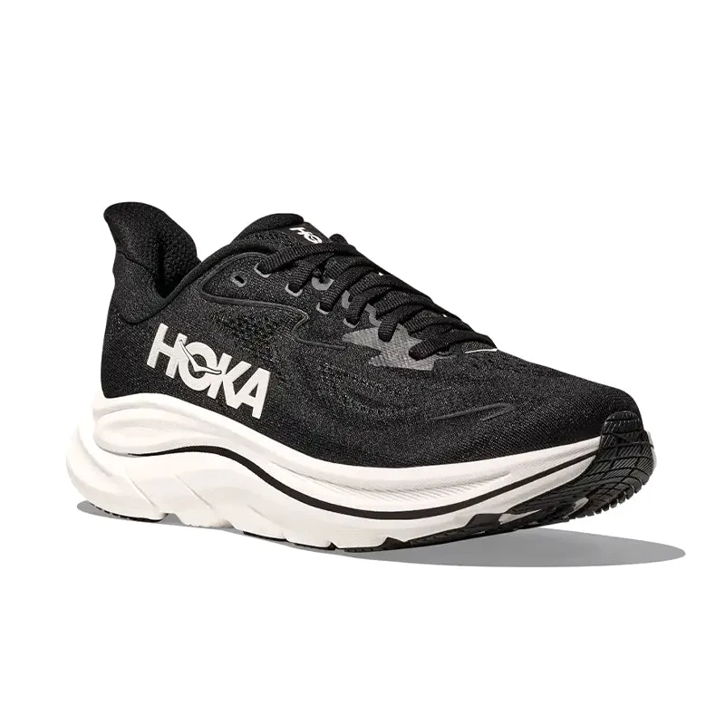 Men's Clifton 10 Black/White Lake Step Boat Walk