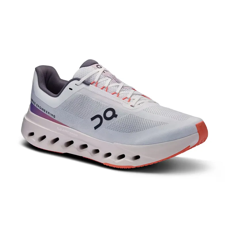 Men's Cloudsurfer Next White/Flame Fiber Mix