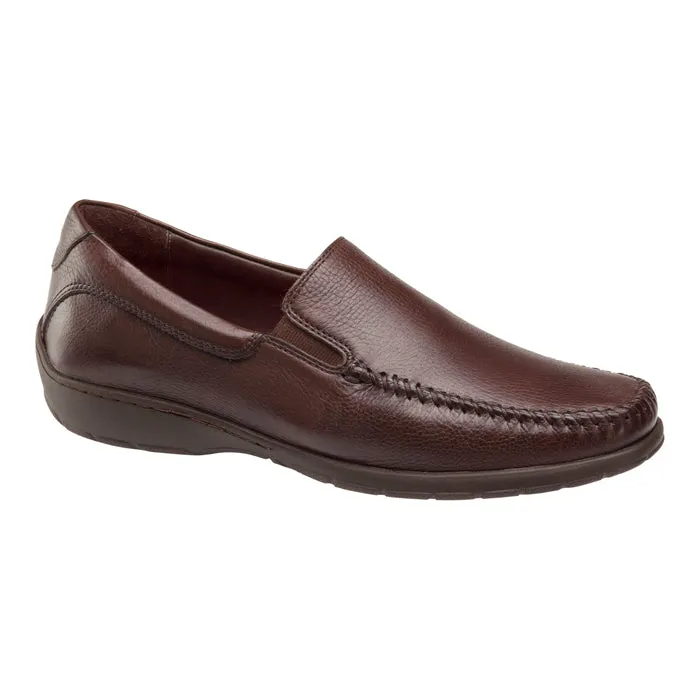 Mens Johnston & Murphy Crawford Venetian Mahogany Frost-Core Wet Land material