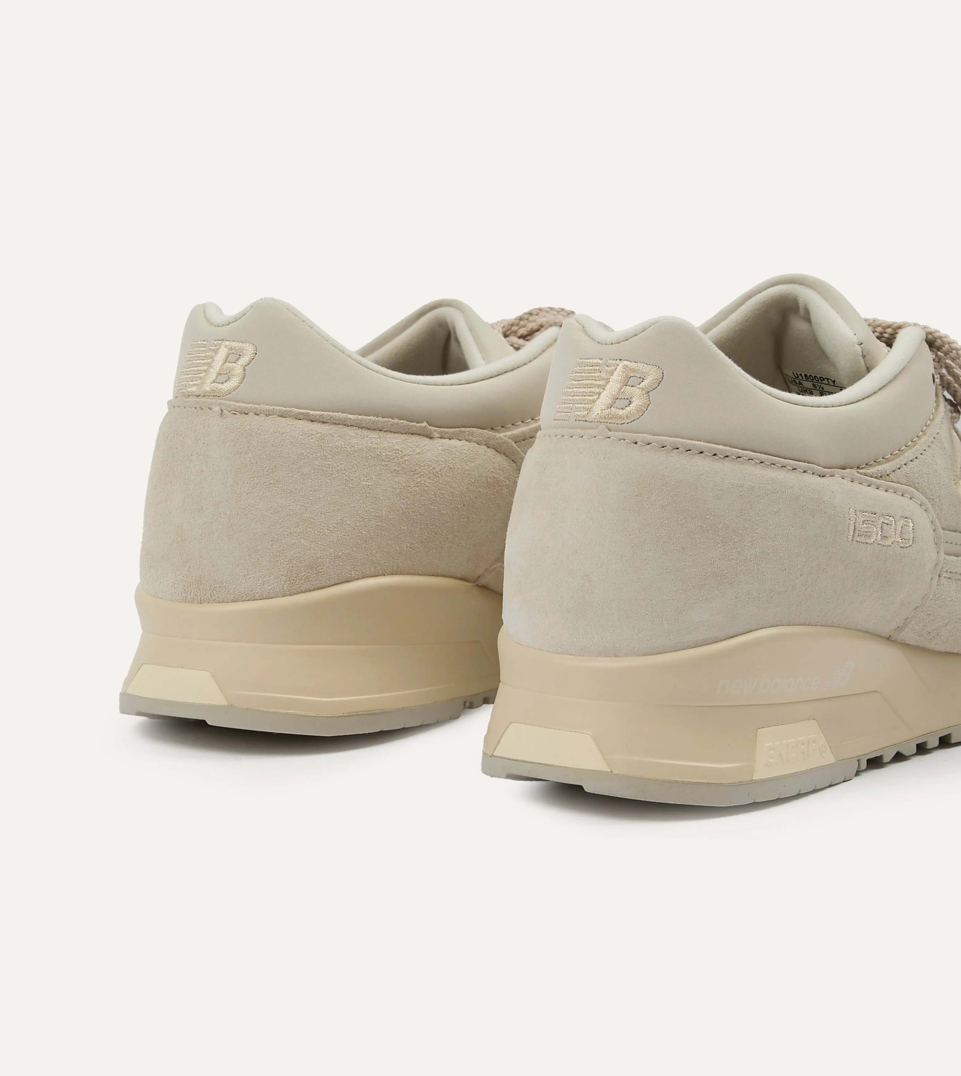 Summer Heat Quick Drying Casual Wear New Balance 'Elevated Essentials' Birch Putty Made in UK 1500 Trainers