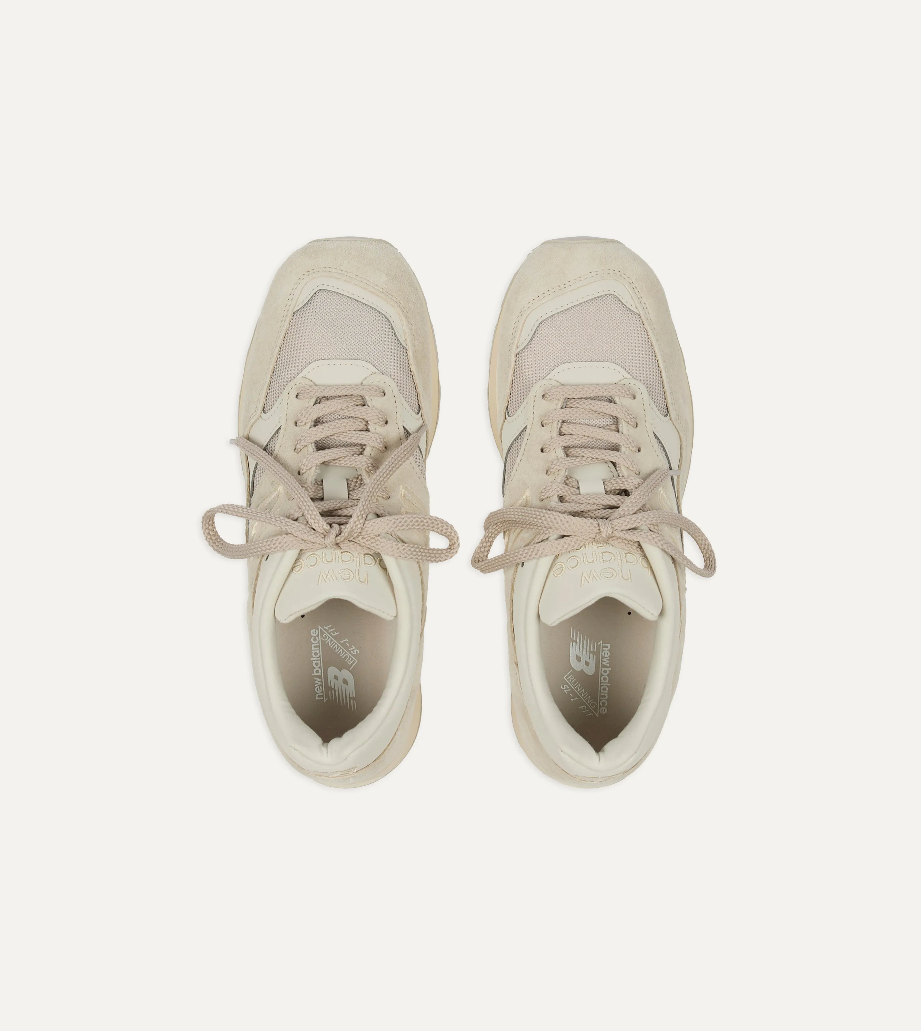 New Balance 'Elevated Essentials' Birch Putty Made in UK 1500 Trainers Street Mood Firm Lock
