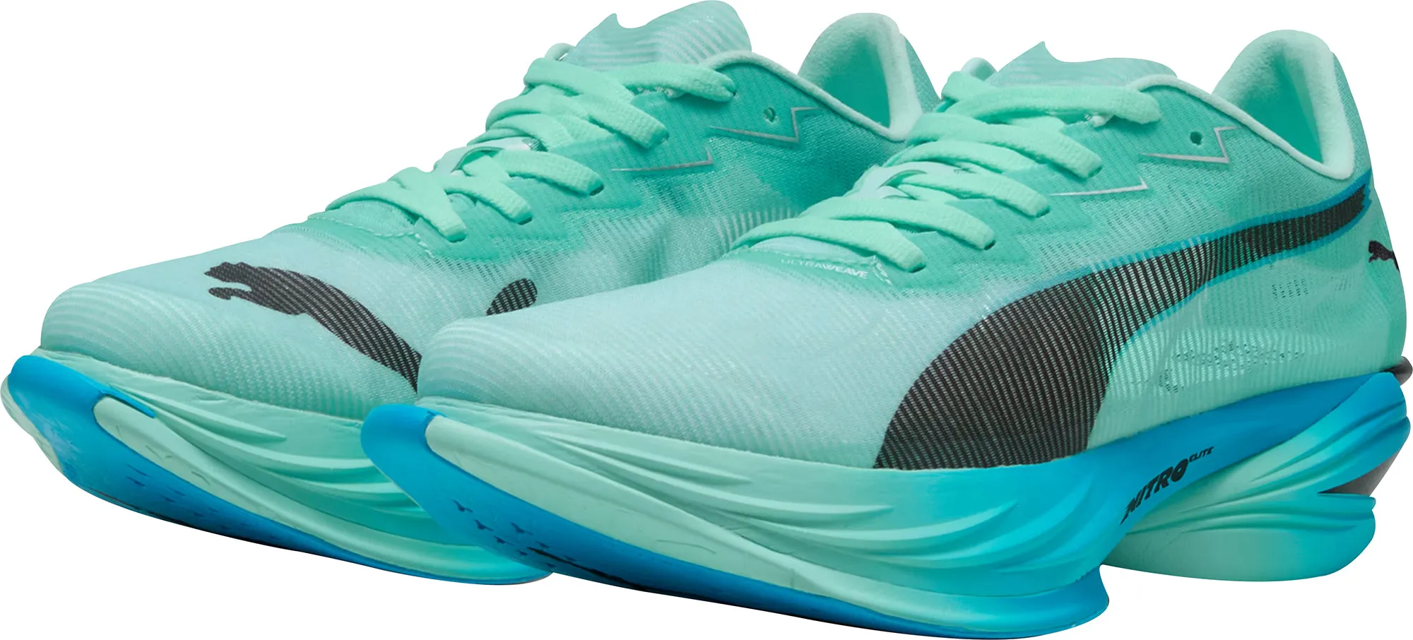 Easy Flow Puma Fast-R Nitro Elite 3 Mens Running Shoes - Green