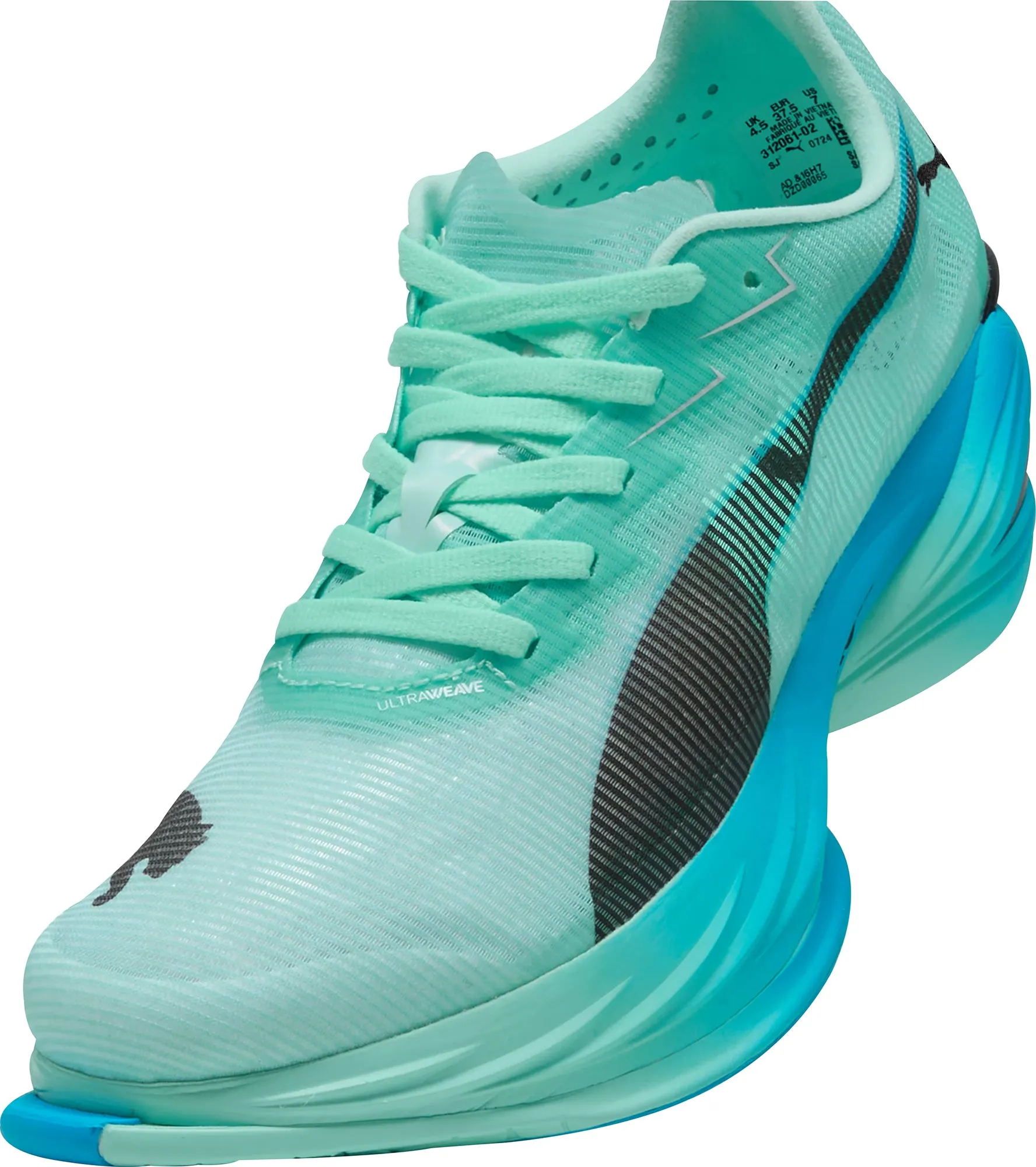 Ergonomic Wellness Seekers Puma Fast-R Nitro Elite 3 Mens Running Shoes - Green
