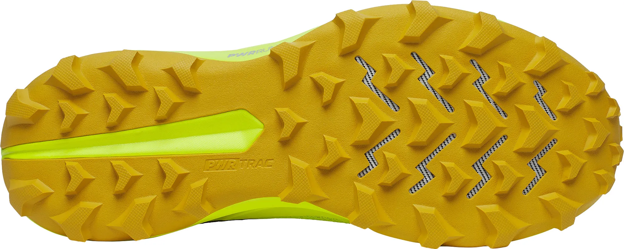 Saucony Peregrine 14 Mens Trail Running Shoes - Yellow Grip Hold Zip Up